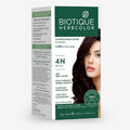 Buy now Biotique Bio Herbcolor 1N Natural Black, 50 g + 110 ml (Conditioning Color No Ammonia) I With 9 Organic Herbal Extracts I Last up to 26 Shampoo (4N Brown) 4N Brown at indiglob india
