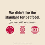 The Honest Kitchen Wholemade Whole Grain Beef Recipe, Human Grade Dehydrated Dog Food, Just Add Water, Supports Digestion, Skin & Coat, Topper for Dry or Wet Dog Food, 10 lb Box Makes 40 lbs