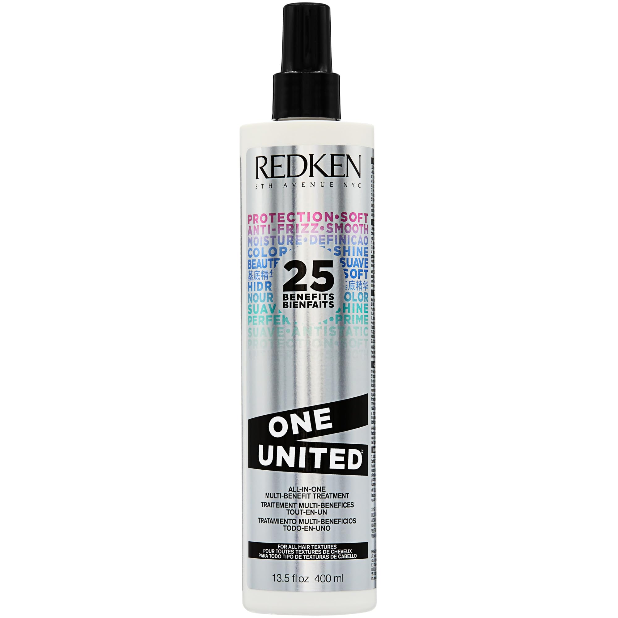 Redken One United Leave-In Conditioner – Heat Protectant & Detangler Spray