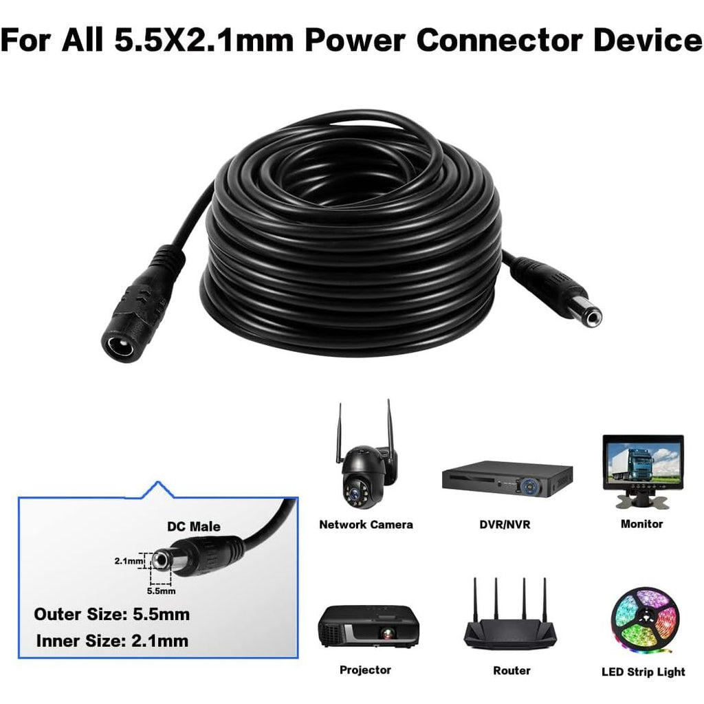 Why Indiglob is the #1 Store for 10Meters-33FT Dc 12v CCTV Power Extension Cable 2.1x5.5mm Power Cord for CCTV Security Camera WiFi IP Surveillance Camera NVR Dvr LED Strip Router CCTV Microphone Reverse Backup Camera