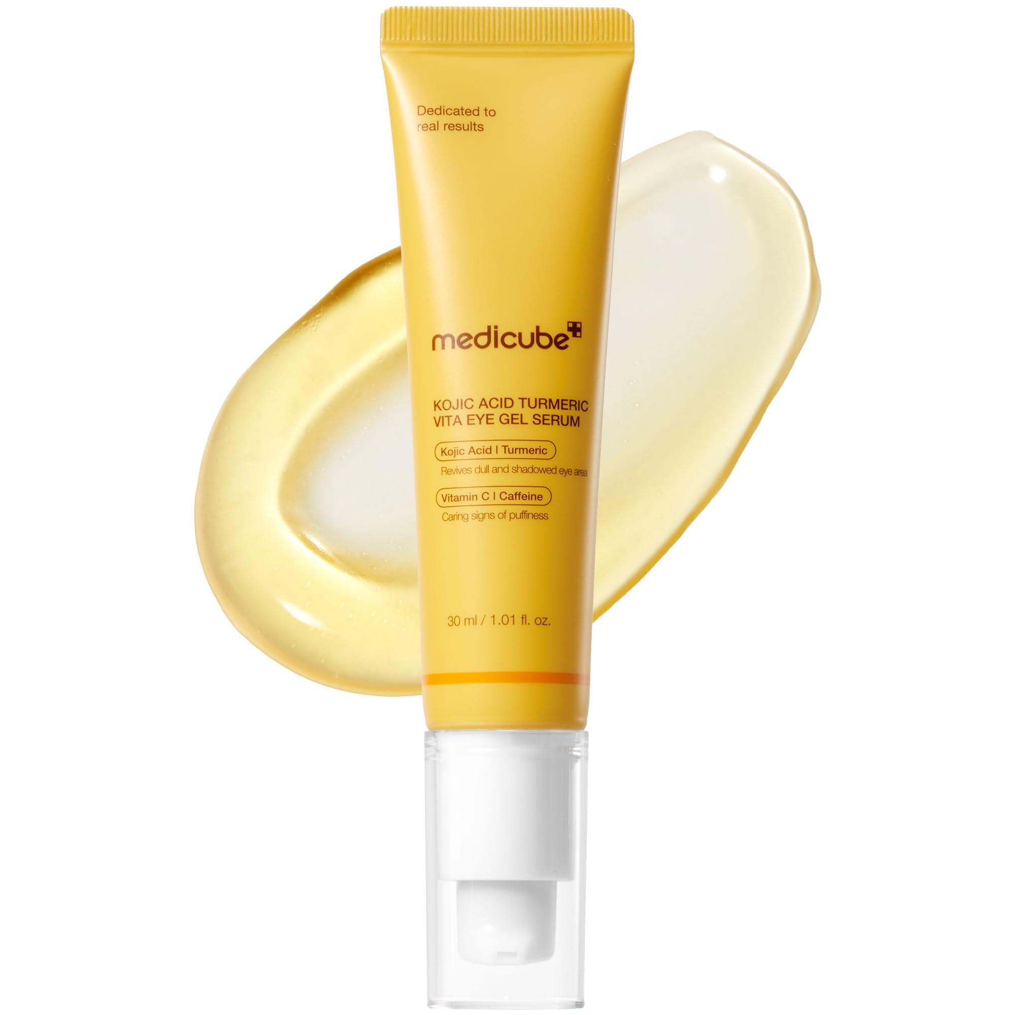 medicube Eye Serum with Salmon DNA PDRN & Pink Peptides | 99% Purity Retinol for Fine Lines - PDRN & Niacinamide for Uneven Skin Tone, Korean Skincare, 1.01 fl.oz