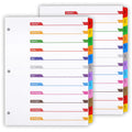 Monthly Binder Dividers for 3 Ring Binder, Jan-Dec Dividers for Binder