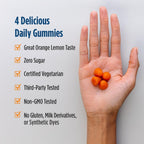Nordic Naturals Zero Sugar Kids Multi Gummies, Ages 4+ - 120 Count