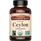 Buy now Ceylon Cinnamon Shop Organic Ceylon Cinnamon (100% Certified) Supplement, 90 Capsules 90 Count (Pack of 1) at indiglob india