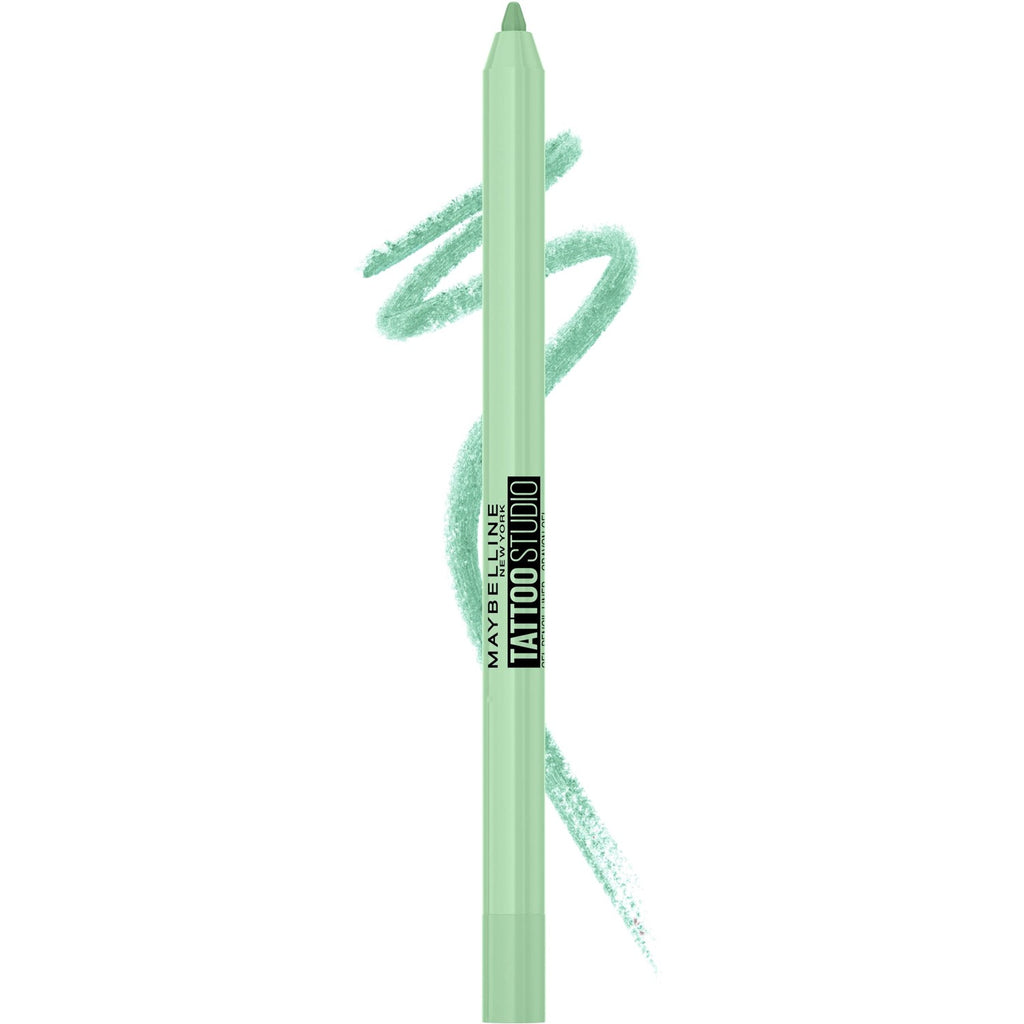 Buy now Maybelline TattooStudio Long-Lasting Sharpenable Eyeliner Pencil, Glide on Smooth Gel Pigments with 36 Hour Wear, Waterproof, Deep Onyx, 1 Count at indiglob india
