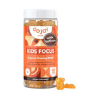 GOJOY NATURALS Kids Focus Gummies – Saffron, Magnesium Glycinate, L-Theanine & Inositol Supplement for Kids & Teens – Focus, Attention & Calm – Vegan, Sugar-Free, Non-GMO