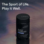 Sports Research® Sleep Complex (Melatonin-Free), 60 Veggie Capsules | Natural Sleep Aid with Valerian Root, GABA, L-Theanine, Magnesium & 5-HTP - Non-GMO Verified & Gluten Free