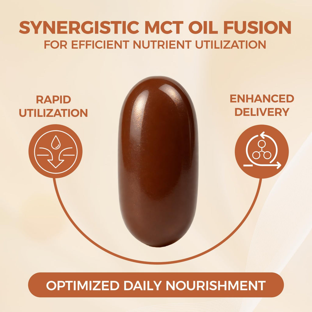LIRAE Ceylon Cinnamon SoftGels with MCT Oil, Highly Bioavailable Herbal Extract, Non-GMO, Gluten Free - 300 Softgels (1)