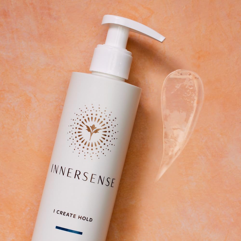 INNERSENSE Organic Beauty - I Create Hold Styling Gel (10oz) | Firm, Flexible Hold + All-Day Curl Definition | No Crunch, Flakes or Buildup | Non-Toxic, Cruelty-Free, Clean Styling