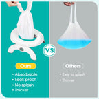 [60 Counts] Disposable Potty Liners compatible with OXO Tot 2-in-1 Go Potty