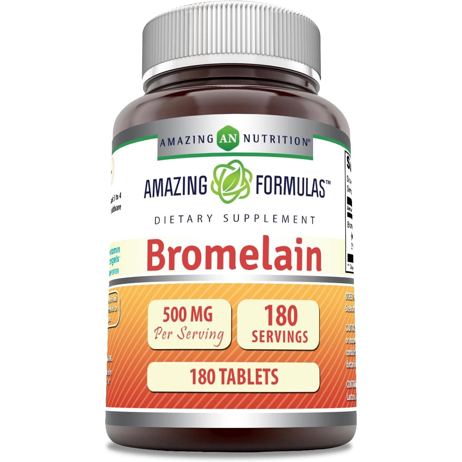 Buy now Amazing Formulas Bromelain 500 Mg (300 GDU) | Tablets Supplement | Non-GMO | Gluten-Free | Made in USA (1 Pack | 120 Count) 180 Count at indiglob india