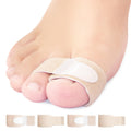Niupiour Hammer Toe Corrector Buddy Wraps for Broken Toe and Bunion, 8 Pack