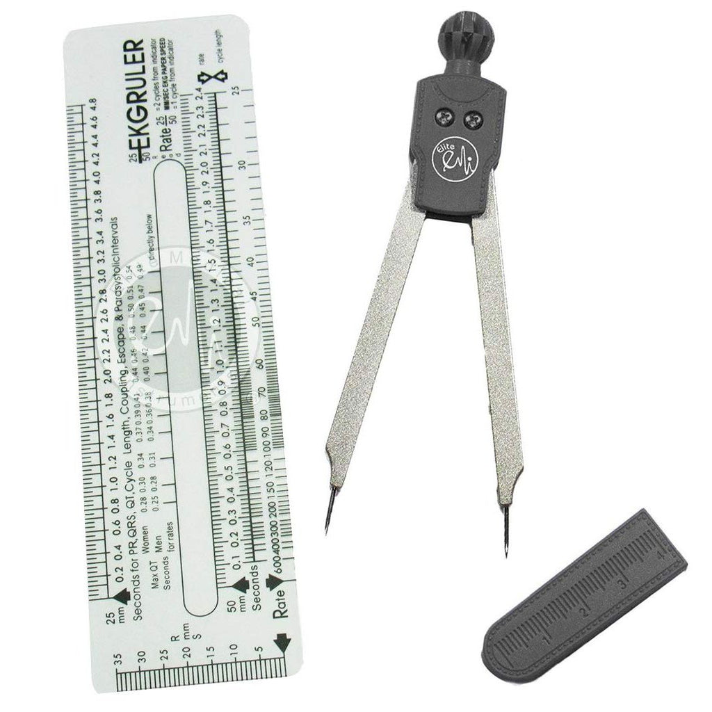 Buy now Scrubsmart EKG Caliper and EKG Ruler Combination Set Default at indiglob india
