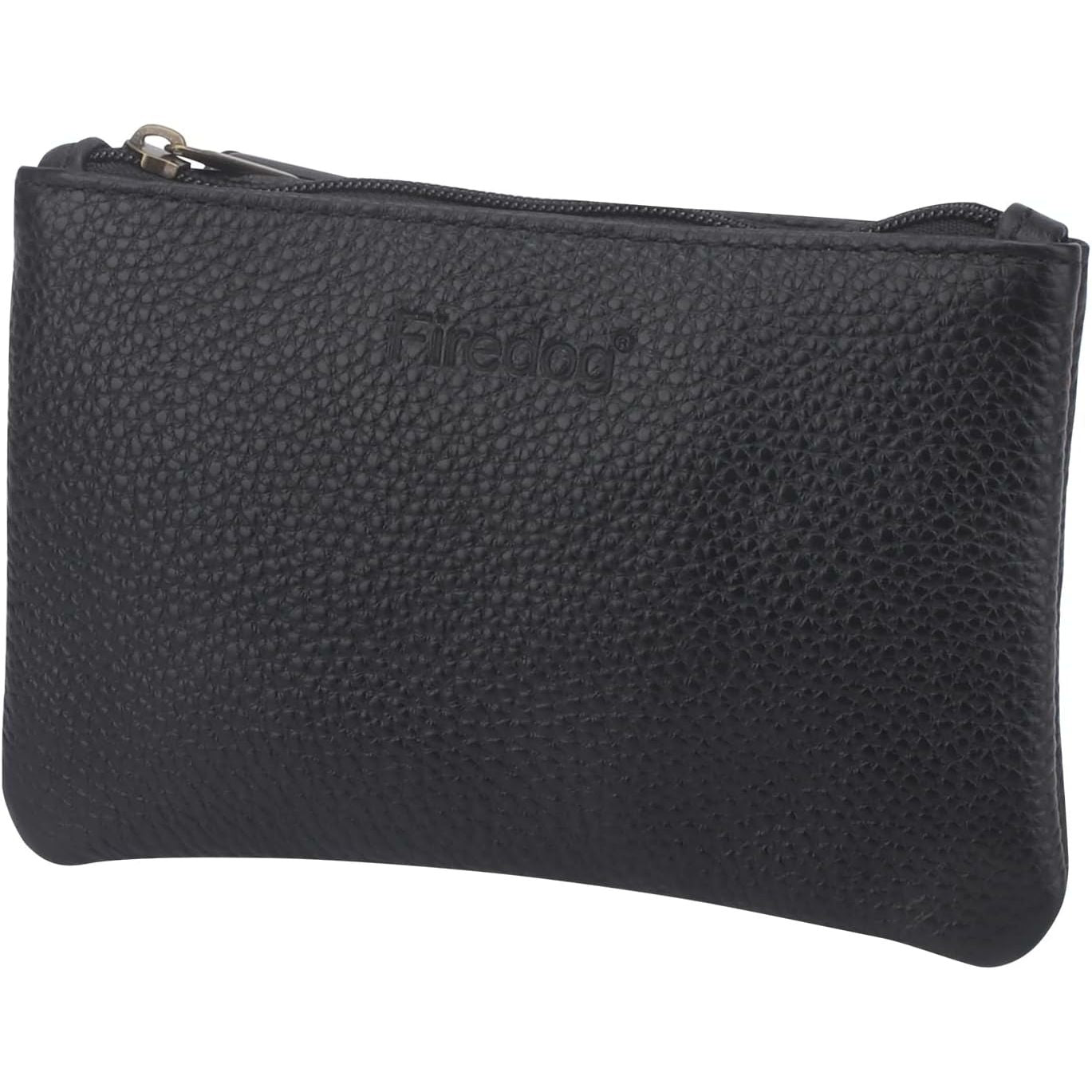 Buy now FIREDOG Tobacco Pouch Bag Pipe Case Rolling Storage Carrying Travel Vintage Holder Rollup Free Ciggerate Smoking Tobacco Pouch Leather Zipper Black Regular Size Black-Leather at indiglob india