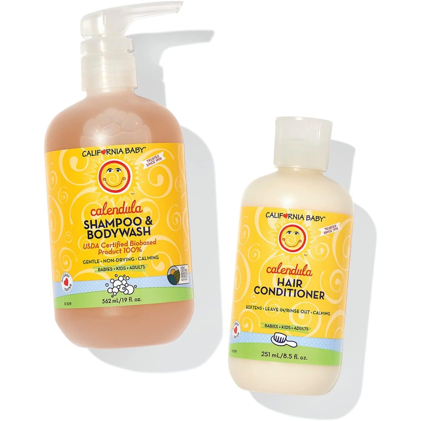 Buy now California Baby Calendula Shampoo and Body Wash - Allergy tested Baby Soap and Toddler Shampoo, for Dry, Sensitive Skin, 100% Plant-Based - USDA Certified, 251 mL / 8.5 fl. oz. (Pack of 1) 13.75 Fl Oz (Pack of 2) at indiglob india