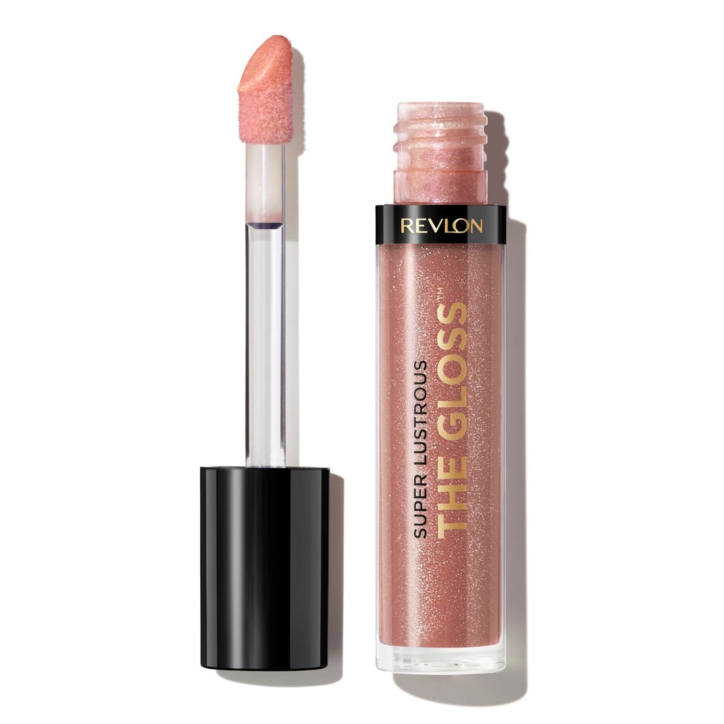 Buy now REVLON Lip Gloss, Super Lustrous The Gloss, Non-Sticky, High Shine Finish, 260 Rosy Future at indiglob india