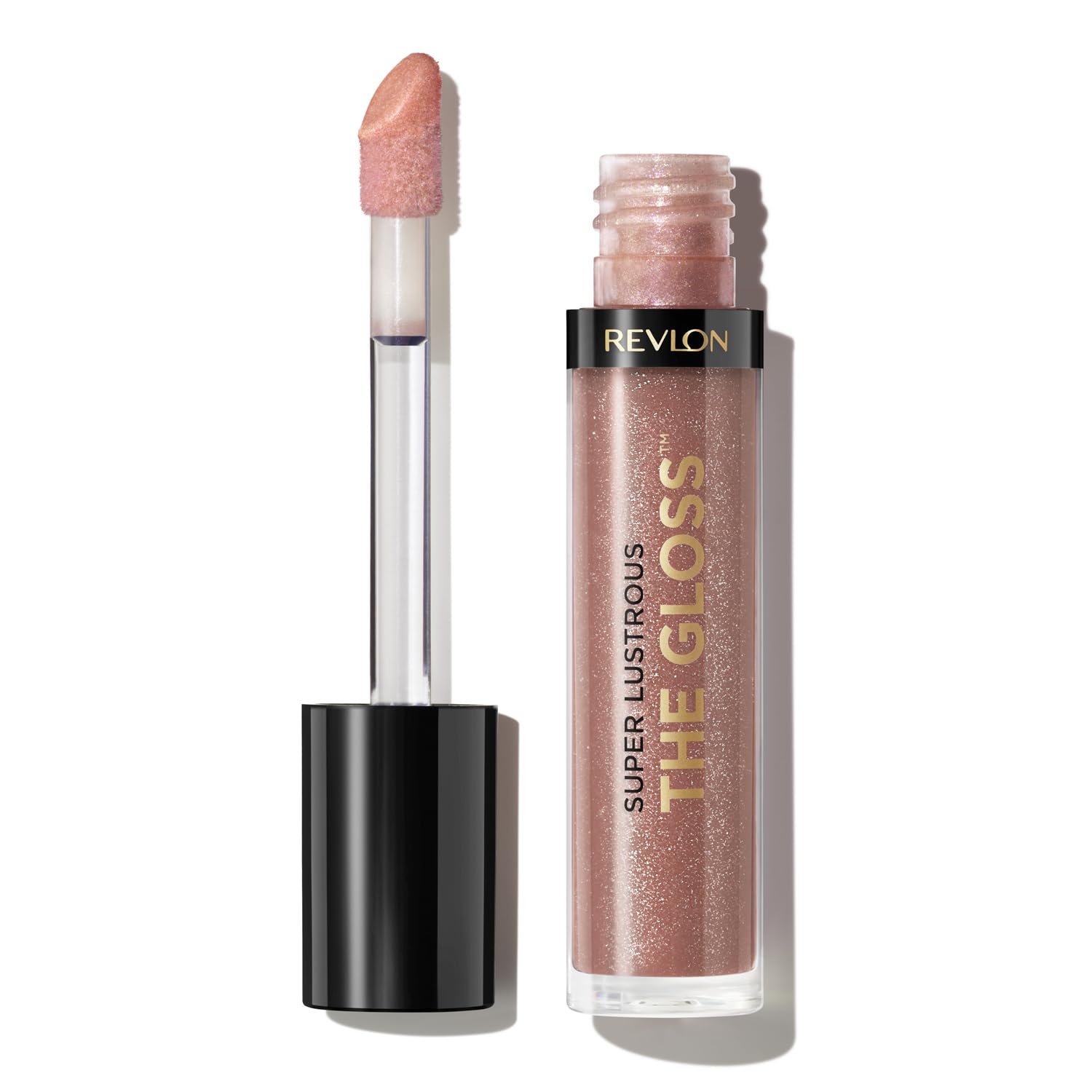 Buy now REVLON Lip Gloss, Super Lustrous The Gloss, Non-Sticky, High Shine Finish, 260 Rosy Future at indiglob india