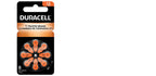 Duracell Hearing Aid Batteries Orange Size 13, 32 Count Pack, 13A Size Hearing Aid Battery with Long-Lasting Power, Extra-Long EasyTab Install for Hearing Aid Devices