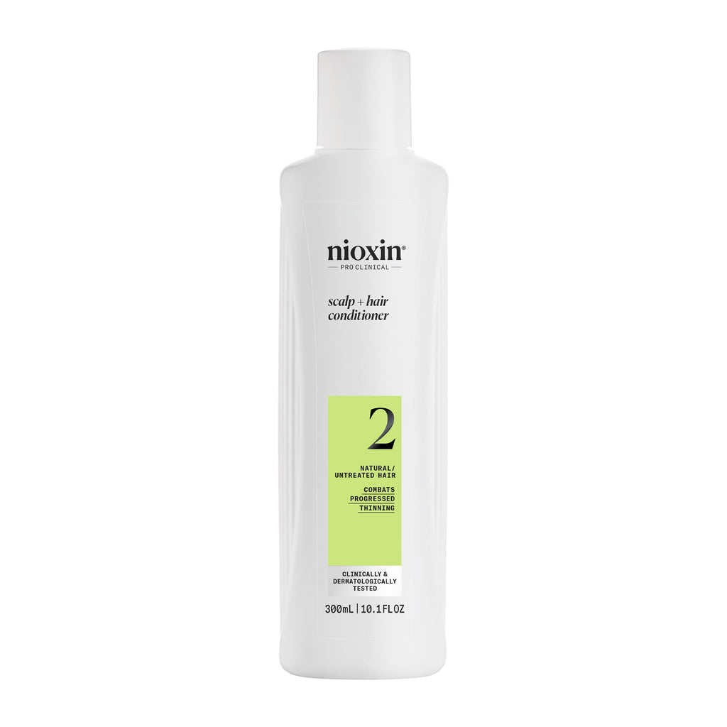 NIOXIN System 2 Scalp Care | Conditioner | Hair Thickening For Natural Hair | Scalp Health | For Natural Hair with Progressed Thinning | Boost Hair Density with Niacinamide & Biotin | Refreshed Scalp