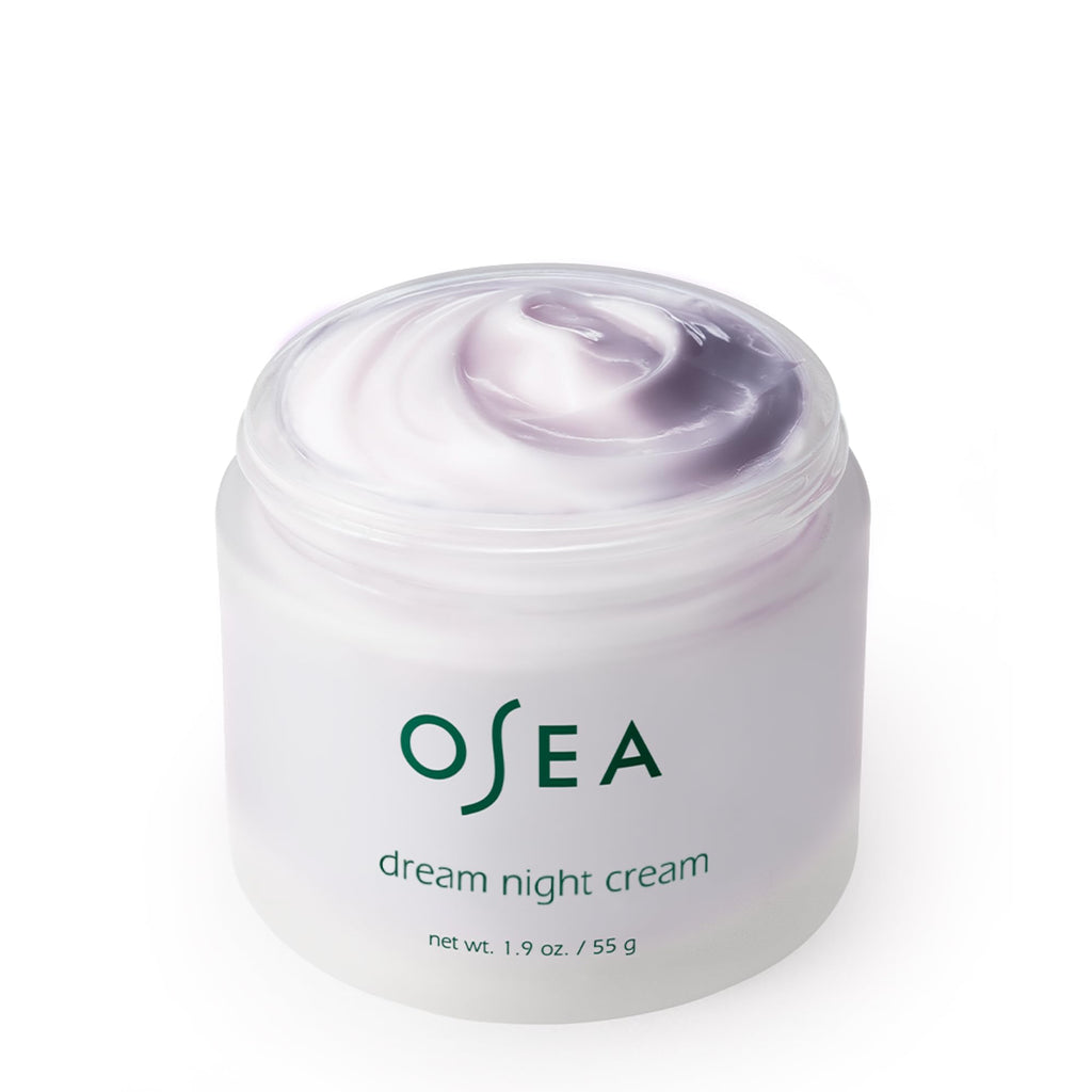 OSEA Dream Night Cream with Bio-Retinol - Anti-Aging Hydrating Face Cream with Algae-Derived Bio Retinol - Plumps, Firms, & Smooths Line and Wrinkles