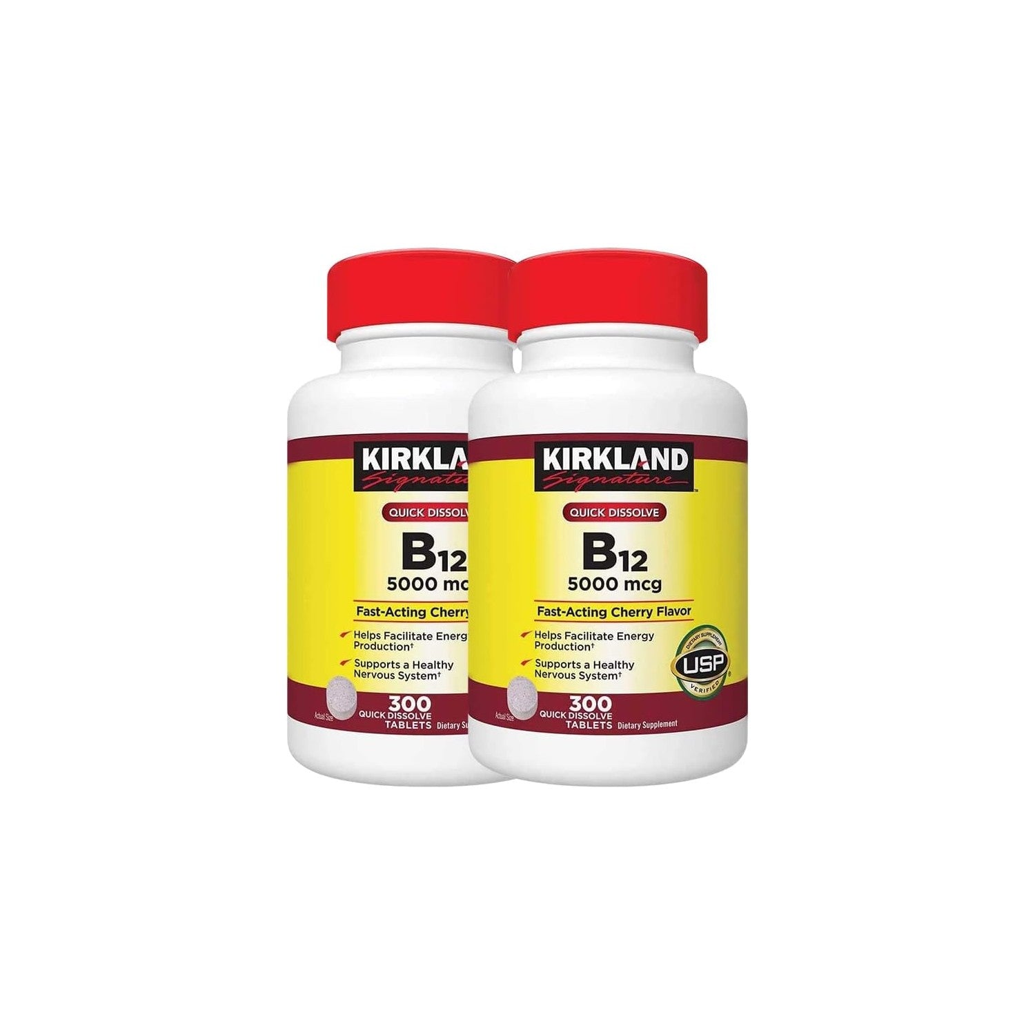 Buy now Kirkland Signature B-12 5000 mcg, 300 Tablets (2 Pack) 150 count (Pack of 2) at indiglob india