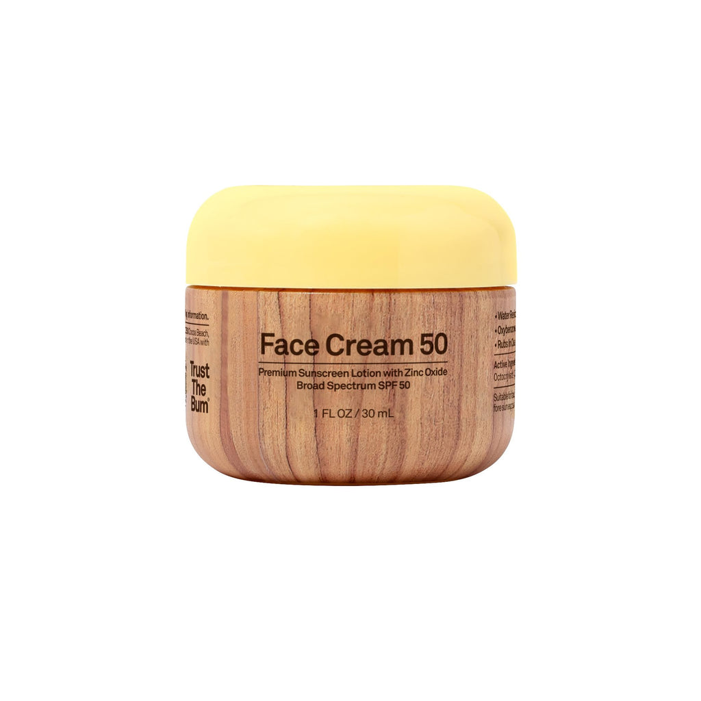 Buy now Sun Bum SPF 50 Face Cream Sunscreen with Zinc Oxide - Broad Spectrum Moisturizing Facial Sunscreen with Vitamin E - Hawaii 104 Act Compliant (Without Octinoxate & Oxybenzone) - Travel Size - 1 oz at indiglob india
