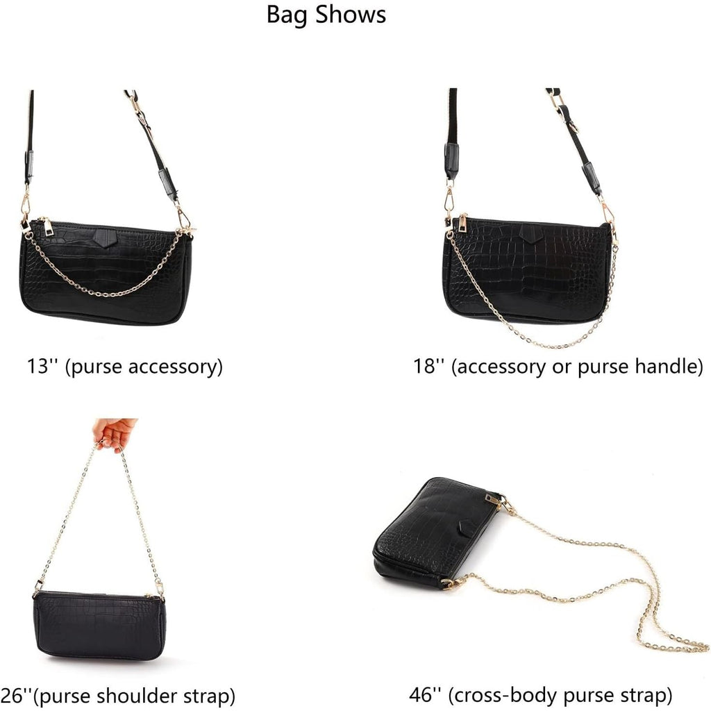 Buy now Mini Copper Purse Chain Shoulder Crossbody Strap Bag Accessories Charm Decoration at indiglob india