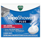 Buy now Vicks, VapoShower Plus, Shower Steamers, Eucalyptus Shower Steamer & Menthol Scent, Clean Dissolving Vapor Shower Tablets, Aromatherapy Shower Steamer & Shower Bombs, 12 count at indiglob india