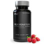 DrinkHRW REJUVENATION Molecular Hydrogen Water Tablets Unflavored, 60 Count | 12.4 PPM Hydrogen + Magnesium, Supports Energy, Recovery + Cognitive Function, Patented, USA Made, IHSA Certified