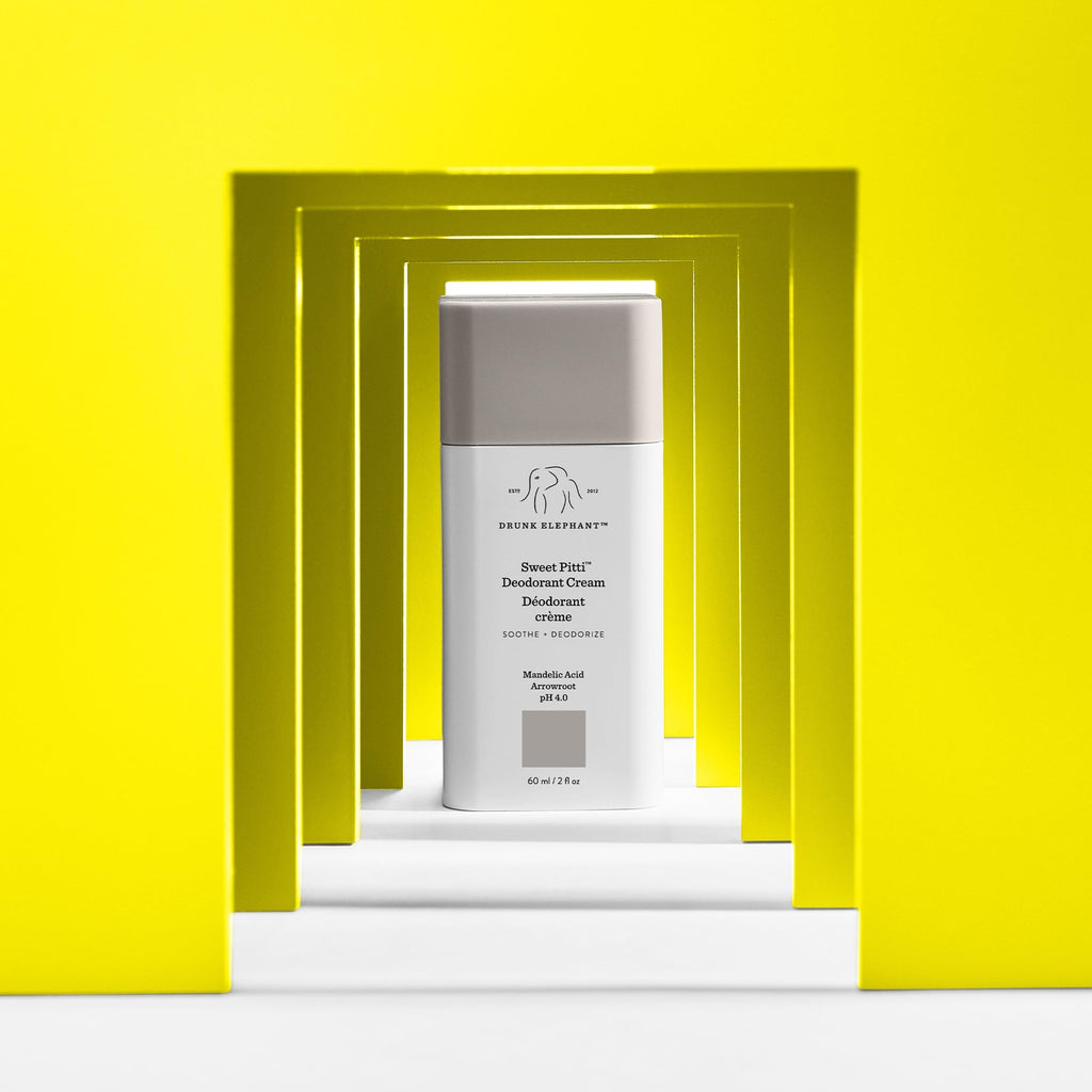 Buy now Drunk Elephant Sweet Pitti Deodorant Cream - 60 ml/2 fl oz - Baking Soda and Aluminum-Free - Clean Clinical Skincare - Cruelty-Free - Free of Essential Oils, Silicones, and Fragrance at indiglob india