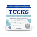 Buy now TUCKS Medicated Cooling Pads, 100 Count â€“ Pads with Witch Hazel, Cleanses Sensitive Areas, Protects from Irritation, Hemorrhoid Treatment, Medicated Pads Used By Hospitals at indiglob india