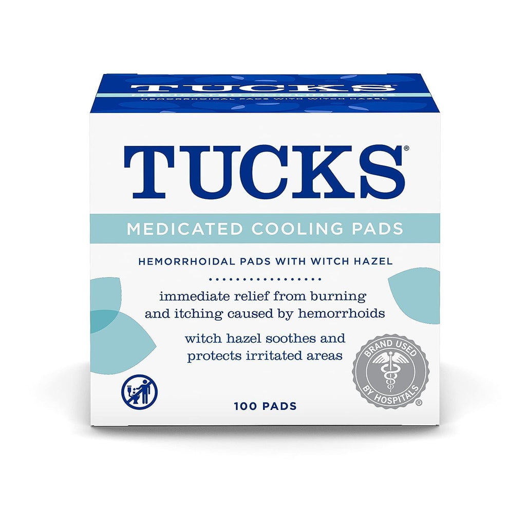Buy now TUCKS Medicated Cooling Pads, 100 Count â€“ Pads with Witch Hazel, Cleanses Sensitive Areas, Protects from Irritation, Hemorrhoid Treatment, Medicated Pads Used By Hospitals Default at indiglob india
