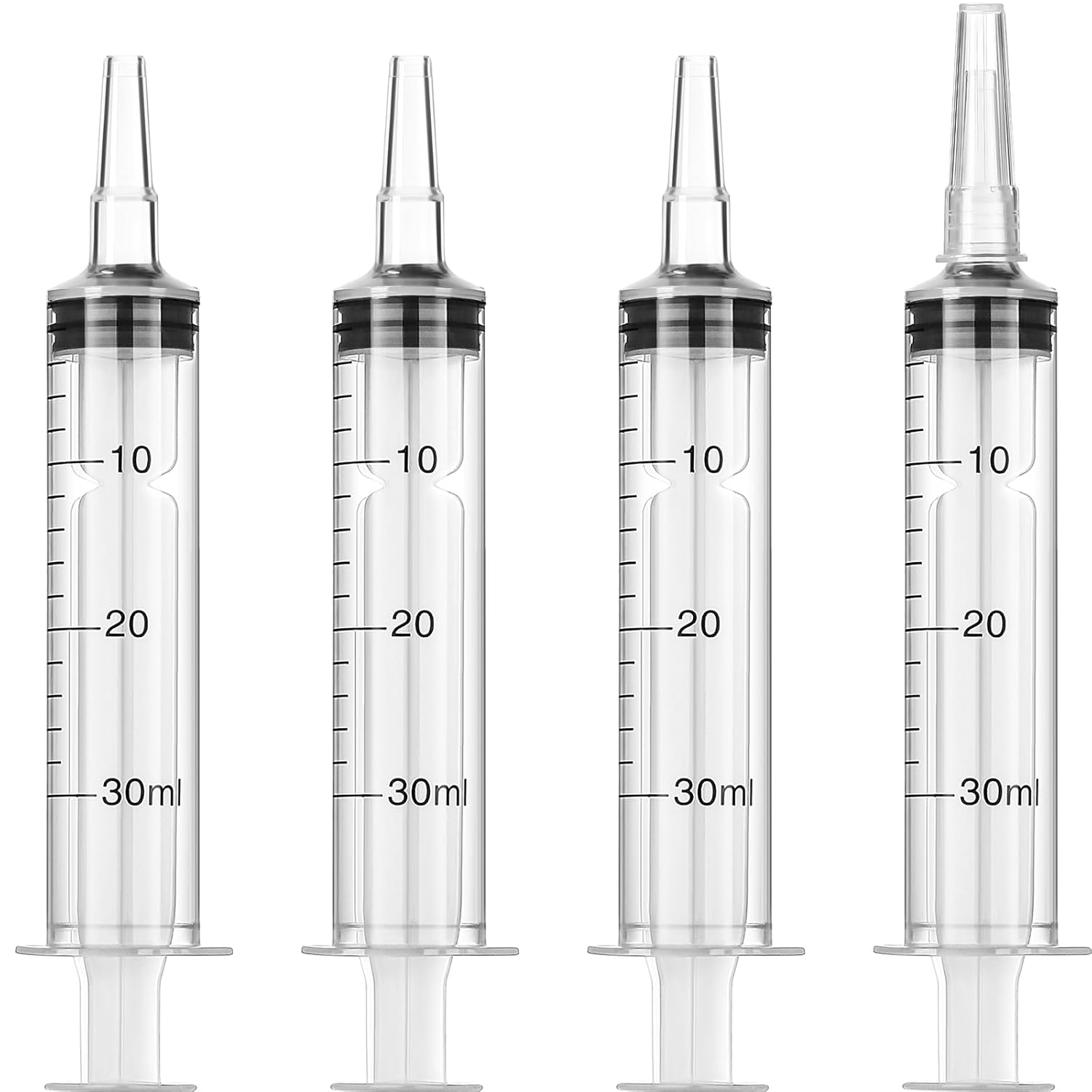 Buy now Frienda Large Plastic Syringe 4 Pack Measuring Syringe Tools Dispensing Multiple Uses(60 ml) 30 ml at indiglob india