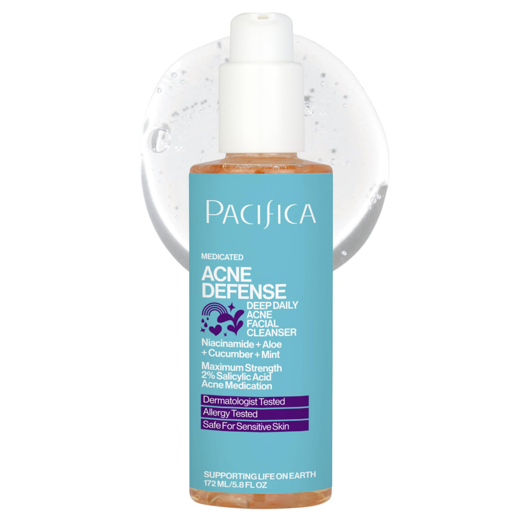Buy now Pacifica Beauty Sea Foam Face Wash, Daily Gentle Foaming Cleanser, With Coconut Water + Sea Algae, Removes Makeup, For Combination and Oily Skin, Vegan & Cruelty Free at indiglob india