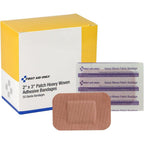 Buy now First Aid Only 1-750 Heavy Woven Fabric Adhesive Bandages, 2" x 3" Extra Large, 50 Count at indiglob india