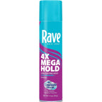 Rave 4X Mega Long-Lasting Firm Hold Scented Hair Spray for Heat Protection, Volume and Shine - ClimaShield for Extra Humidity & Minimizes Frizz