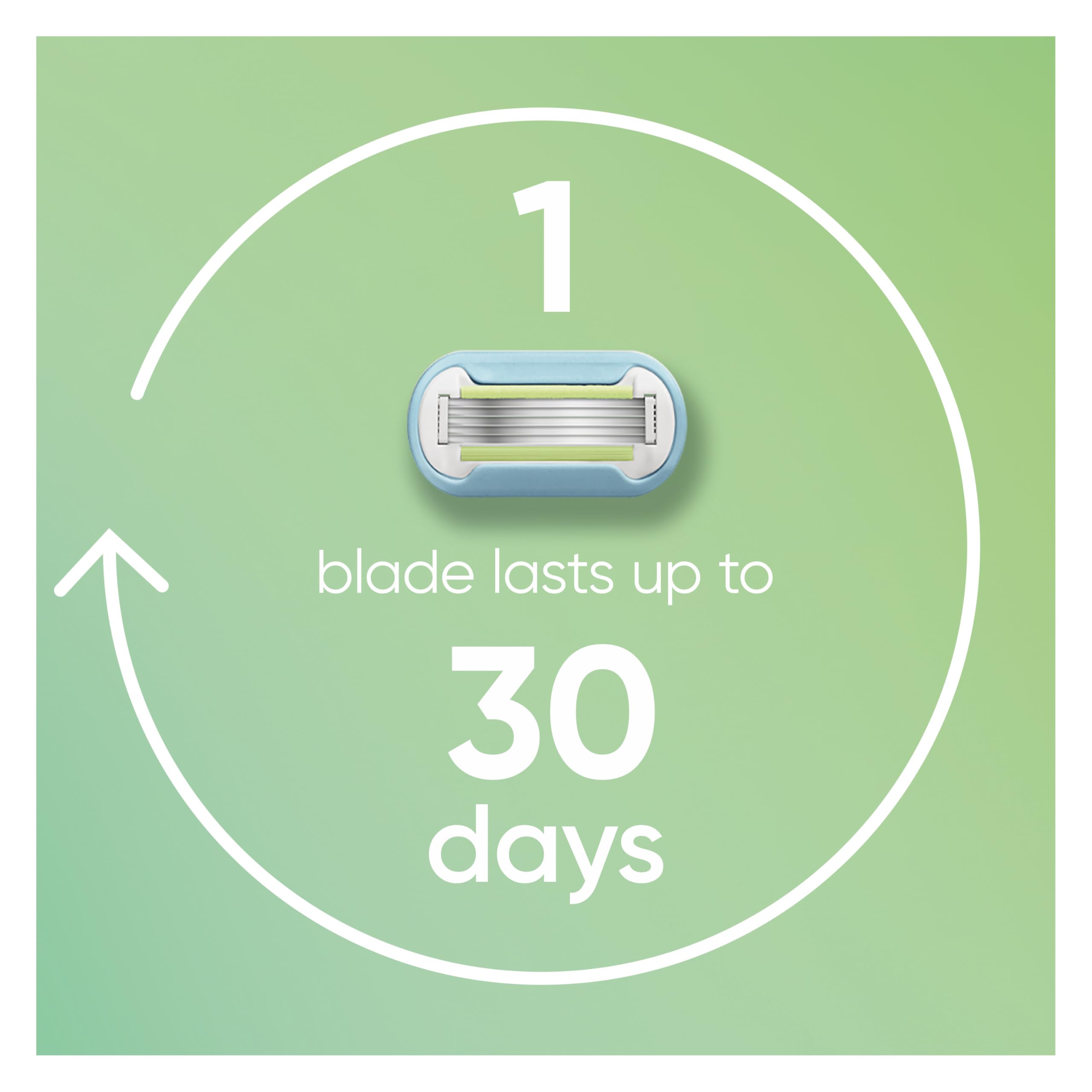 Gillette Venus Extra Smooth Pink Women's Razor Handle + 3 Blade Refills