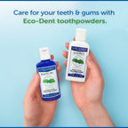 Buy now Eco-Dent DailyCare Baking Soda Toothpowder, Original Mint - SLS & Fluoride-Free Toothpaste Powder with Minerals & Essential Oils, Toothpaste Alternative + DailyRinse Single-Use Pack at indiglob india