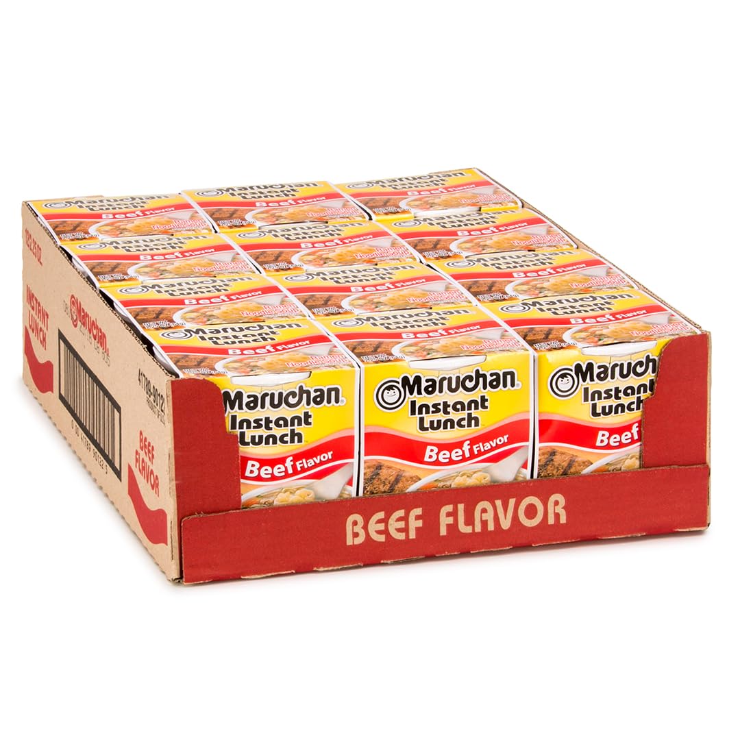 Buy now Maruchan Instant Lunch Beef, 2.25 Oz, Pack of 12 Beef at indiglob india