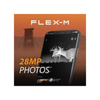 SPYPOINT Flex-M Solar Bundle - Cellular Trail Camera with Solar Panel, Best in Hunting Accessories, No WiFi Needed, GPS, Night Vision, Motion Activated, Dual-Sim LTE, IP65 Water-Resistant Game Camera