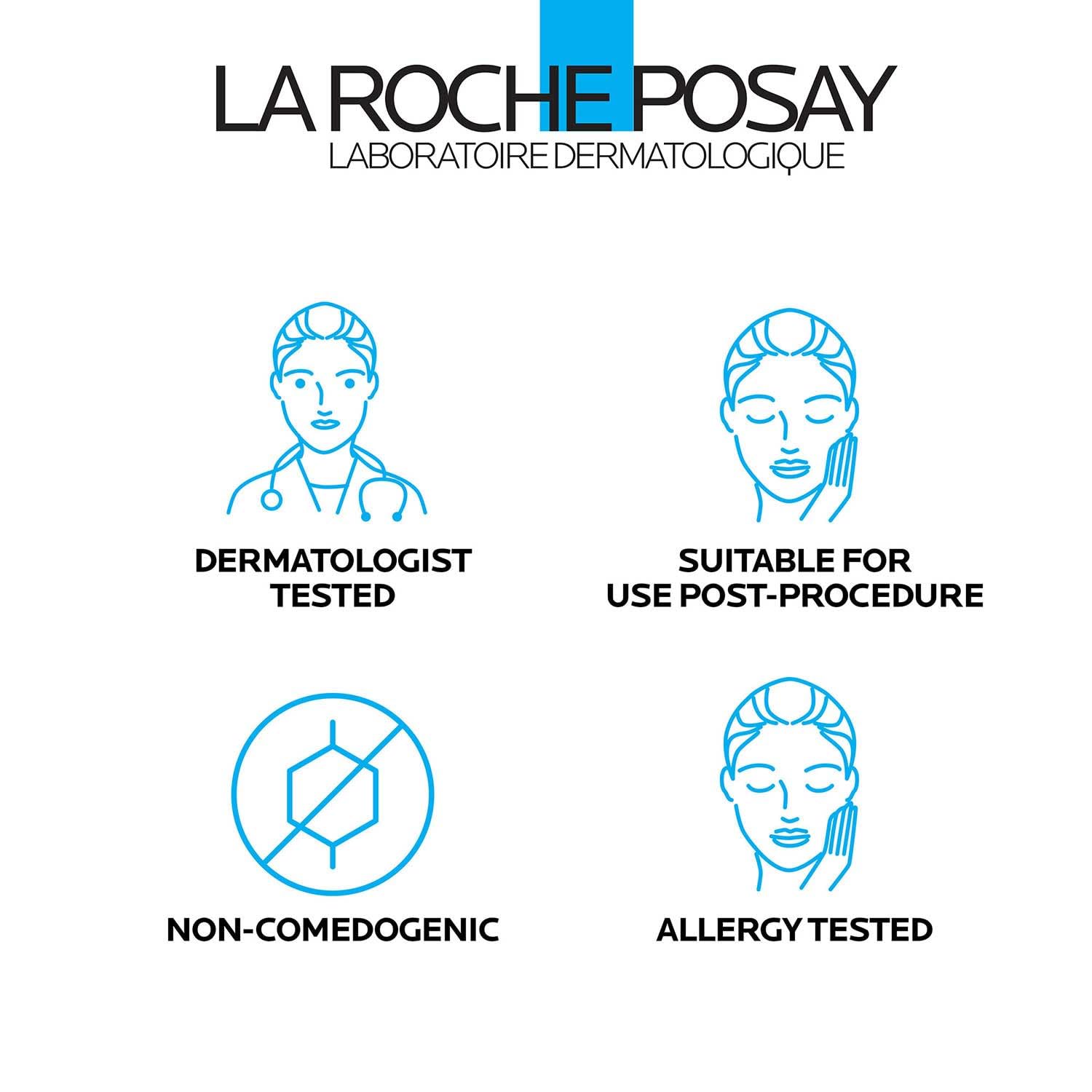 La Roche-Posay Cicaplast Balm B5 SPF 50 with Centella Asiatica 1.35oz | Multi-purpose cream with panthenol, shea butter, tribioma, zinc oxide sunscreen. Skin protectant for dry skin.