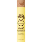 Sun Bum Original SPF 45 Broad Spectrum Sunscreen Mist - Travel Size, 3.4 oz | Moisturizing Facial Sunscreen Spray with Vitamin E, Hawaii 104 Act Compliant (Made without Octinoxate & Oxybenzone)
