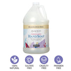 Buy now Ginger Lily Farms Botanicals All-Purpose Liquid Hand Soap Refill, Fragrance Free, 100% Vegan & Cruelty-Free, 1 Gallon at indiglob india