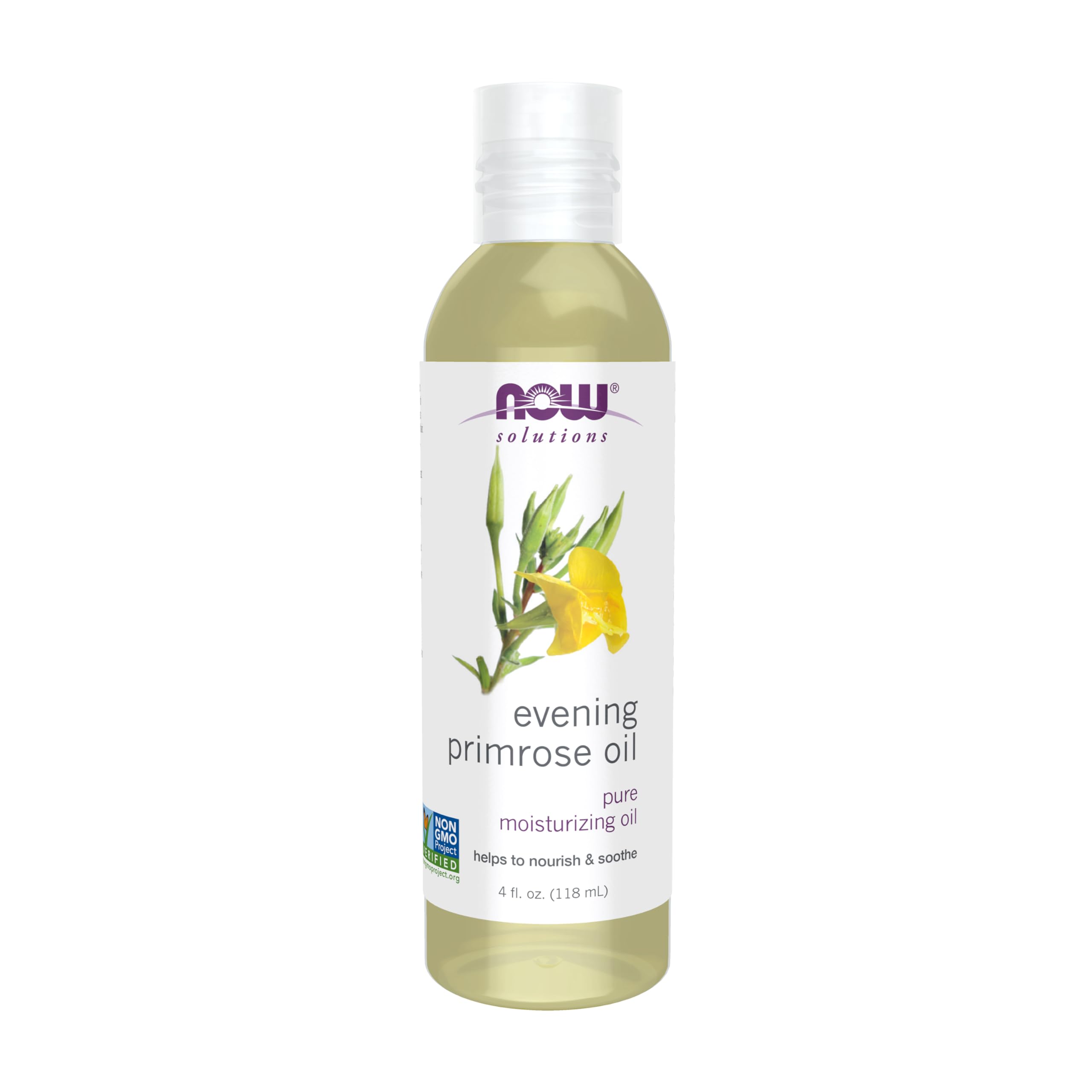 Buy now NOW Solutions, Evening Primrose Oil, 100% Pure Moisturizing Oil, with Essential Fatty Acids 4-Ounce at indiglob india