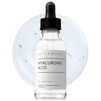 Asterwood Pure Hyaluronic Acid Serum for Face, Anti-Aging & Hydrating | Deep Hydrating, Plumping & Smoothing Serum, Cruelty-Free, Fragrance-Free & Vegan, 8 Fl Oz