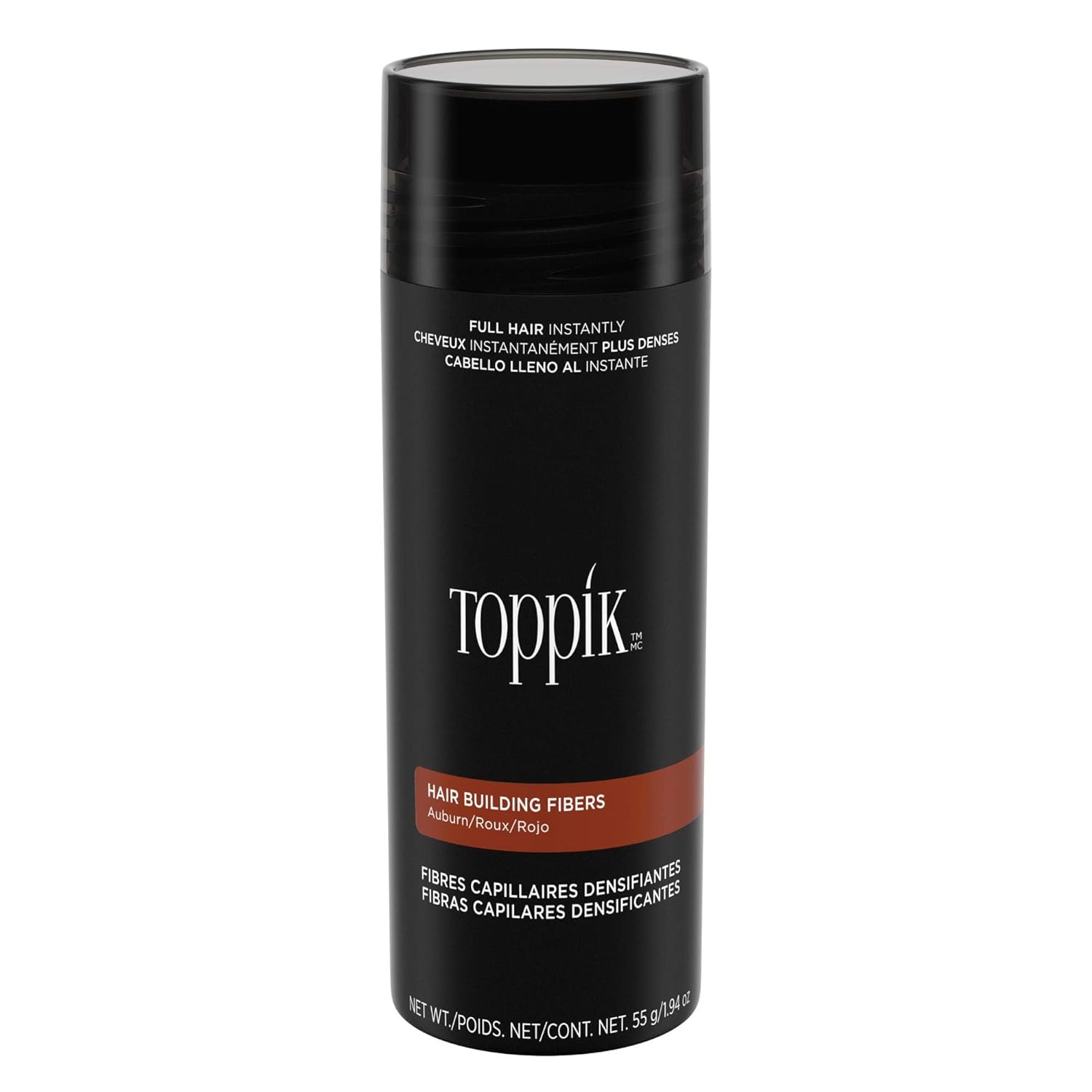 Buy now Toppik Hair Building Fibers, Fill In Fine or Thinning Hair Instantly Thicker, Fuller Looking Hair 9 Shades,4 size options Auburn X-Large 55g at indiglob india