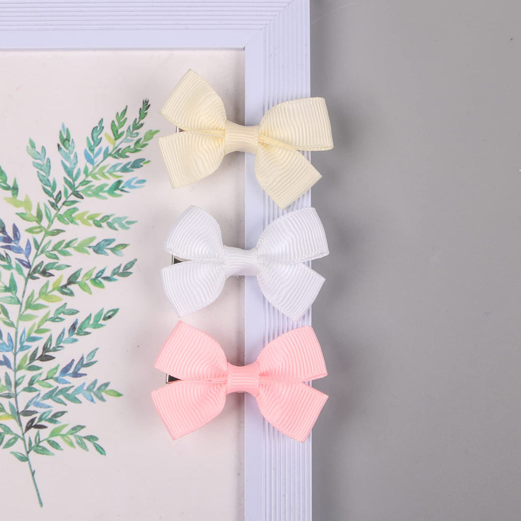 XIMA 70 Pcs 2inch Hair Bows for Baby Girls,Ribbon Bows Clips for Infants