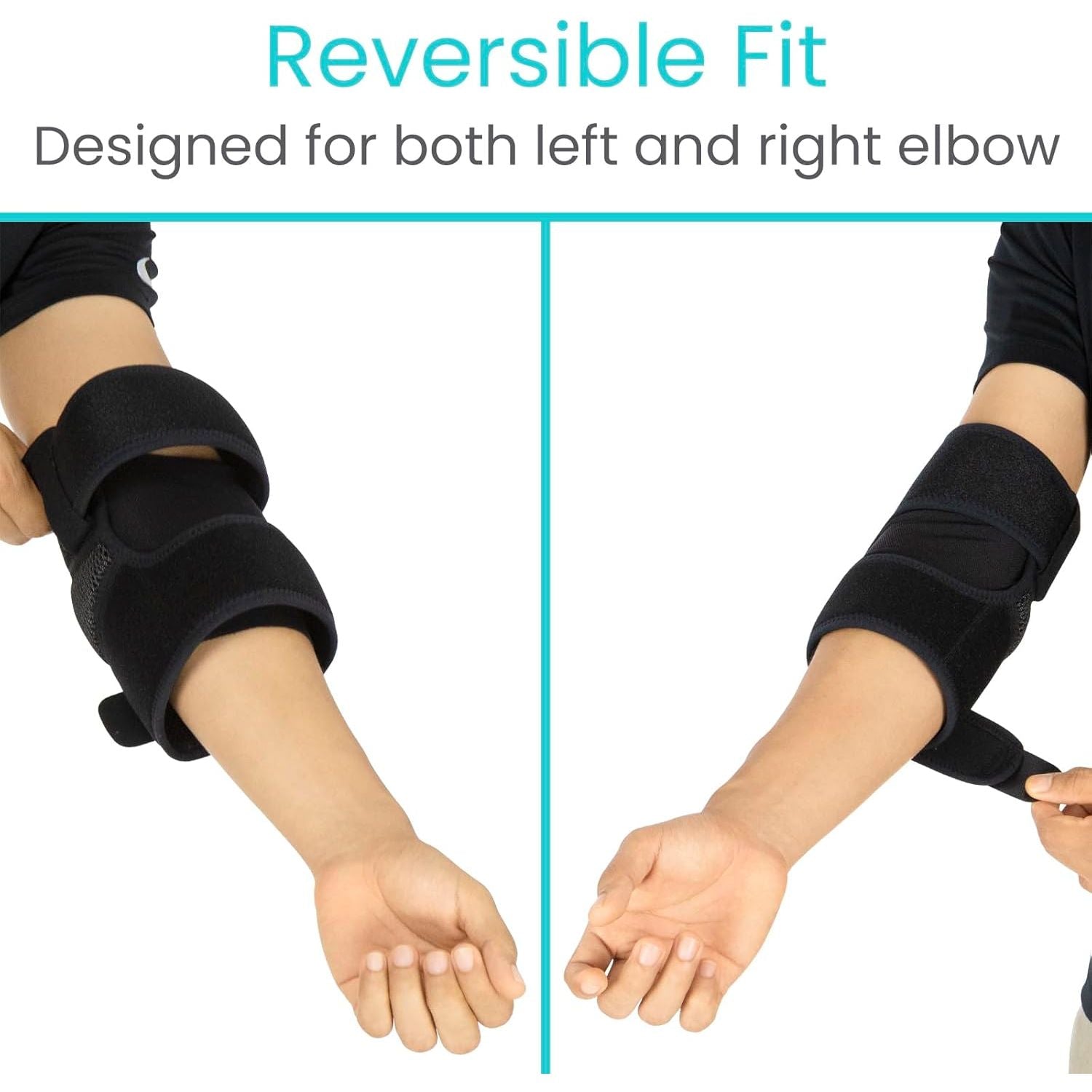 Buy now Vive Elbow Brace - Tennis Compression Sleeve - Wrap for Golfers, Bursitis, Left or Right Arm - Tendonitis Support Strap for Golf, Men and Women - Epicondylitis and Sports Recovery at indiglob india