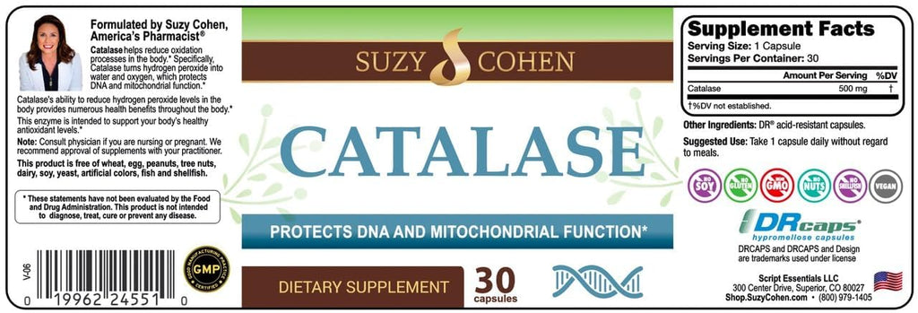 Catalase: Antioxidant Enzyme Delayed-Release For Hair And Skin