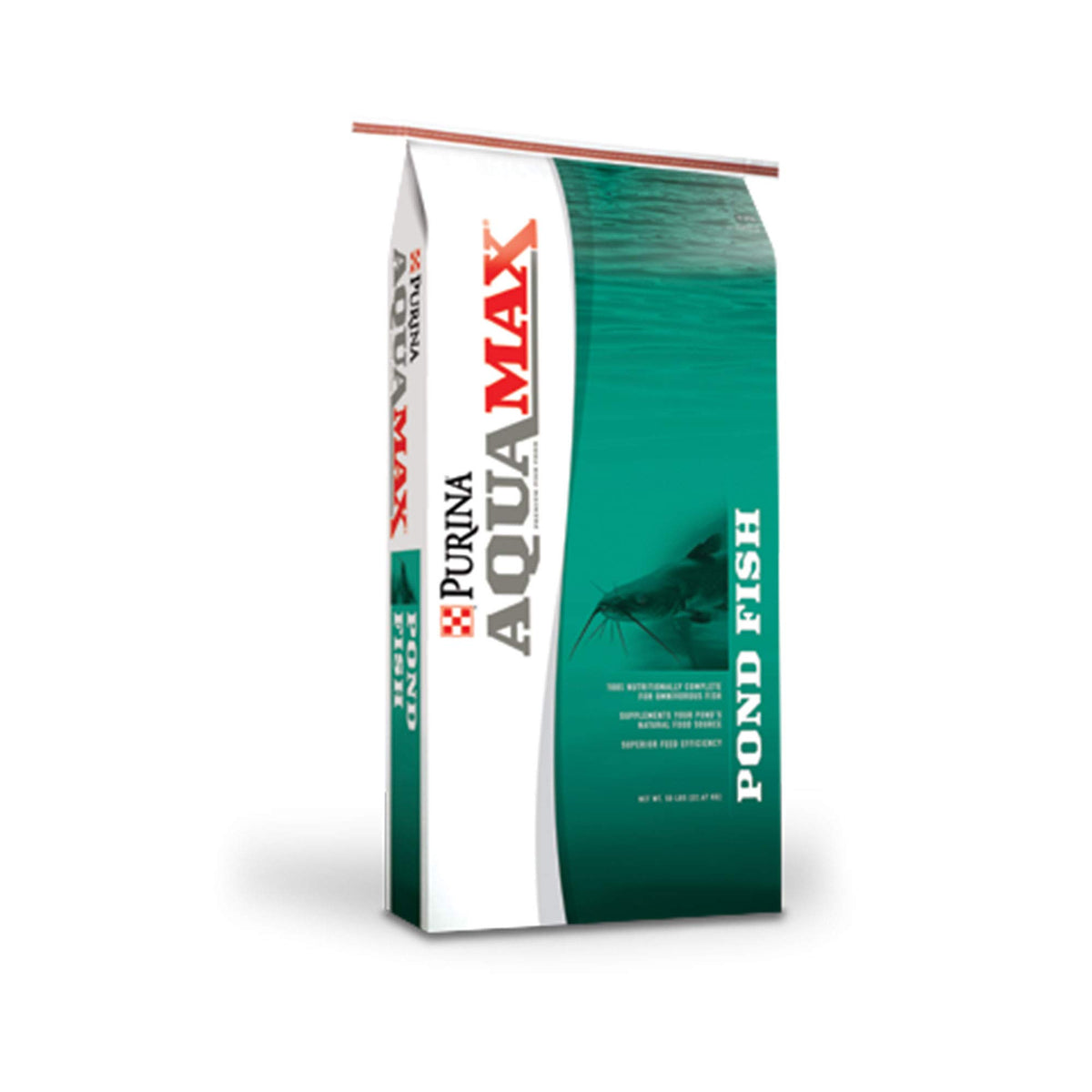 Purina AquaMax Pond Fish 2000 | Floating Pond Fish Food for Ponds and Lakes | Bluegill Fish Food, Game Fish Food, Catfish, Koi & Bass Food, 50 Pound (50 LB) Bag
